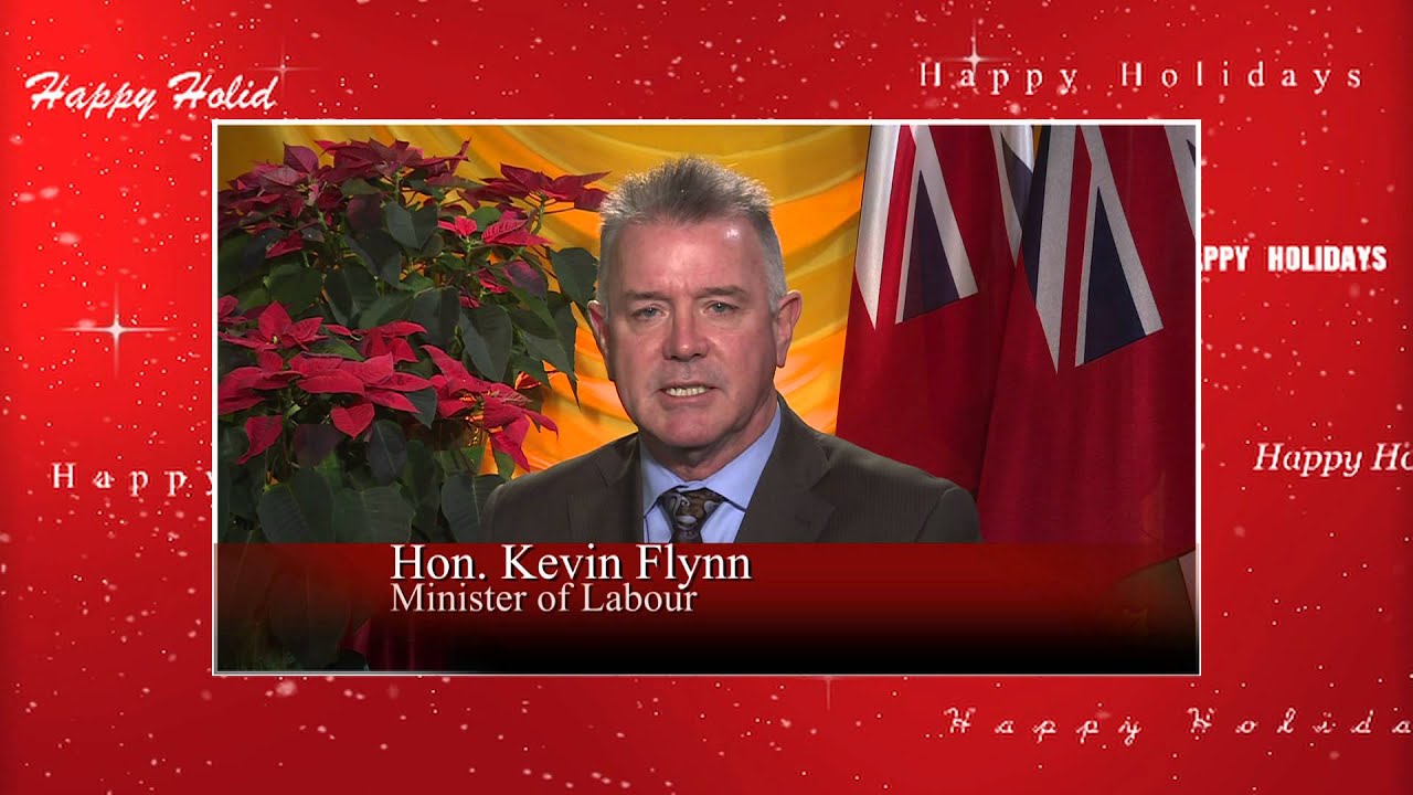 Kevin Flynn Holiday Message 2015 YouTube