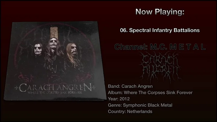 Spectral Infantry Battalions - Carach Angren 2012, Where The Corpses Sink Forever Album.
