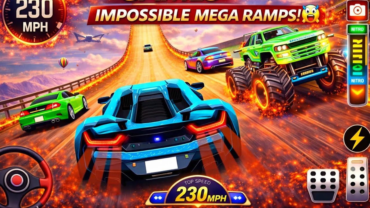 Impossible Sport Car Racing DIRT 5 Simulator - Real Car RaceDriving 3D - Mobile  GamePlay