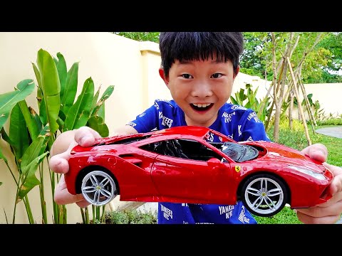 [30분] 예준이의 자동차 장난감 조립놀이 게임플레이 슈퍼카 바이크 놀이 Car Toy Assembly with Game Play