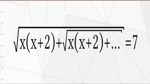 Solving Equation For x | Olympiad @Olympiadlearning