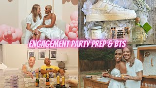 Vlog | ENGAGEMENT PARTY PREP, MAKING OUR BRIDESMAID PROPOSAL BOXES & BTS OF OUR ENGAGEMENT PARTY!!