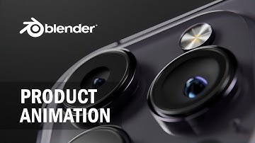 I Made iPhone 14 Pro Product Animation Using Blender 3D | Time Lapse