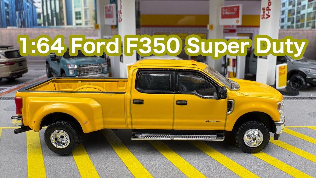 1:64 Diecast Ford F350 Super Duty by Greenlight - YouTube