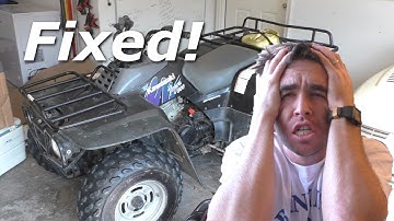 How to Diagnose and Fix an ATV that Wont Start: Kawasaki Bayou 300