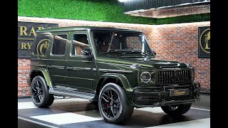 Mercedes-Benz Amg G63 SUV 2023 in Olive Green available in Dubai at Dourado Luxury Dubai!