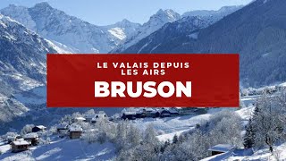 Ep.9 Le Valais Depuis Les Airs Bruson En Hiver