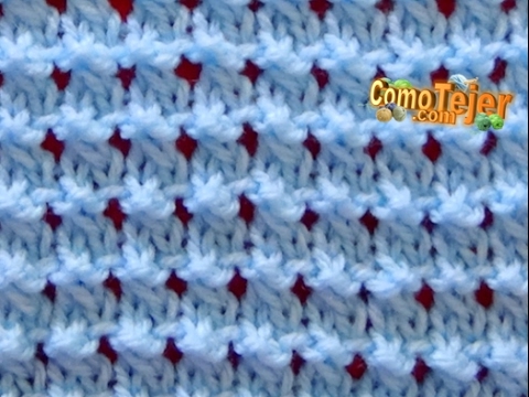 Tejer Punto para Bebé - Knitting Stitch Pattern For Babies, 2 agujas/palillos/tricot(388) -
