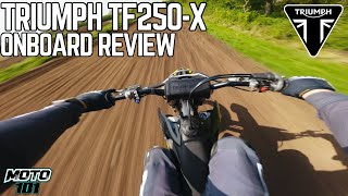 GoPro: Triumph TF250X First Impressions With Josh Spinks