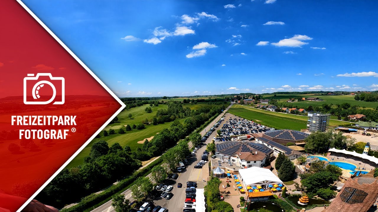 Space Shot Tower im Conny-Land in Lipperswil in der Schweiz | Onride - POV - 4k