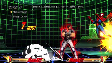 Marvel vs Capcom 3 - Chris Redfield - Mission Mode