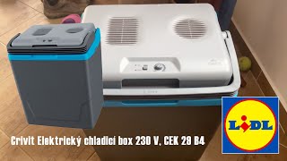 Crivit Elektrický chladicí box 230 V, CEK 29 B4 - Lidl Lednička 🔧 - LIDL shop