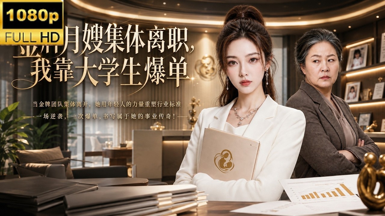 【新劇搶先看】🔥《金牌月嫂集體離職，我靠大學生爆單》最新全集更新！#紀律委員 #AI #真人AI短劇 #都市 #drama #短劇 #短劇全集 #逆襲 #情感