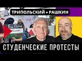 Трипольский + Рашкин: Студенческие протесты, Т уже отказывается признать поражение, два государства