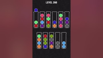 Ball Sort Puzzle Level 260