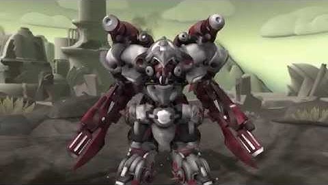 Crimson War Mech - Darkspore Parts In Spore