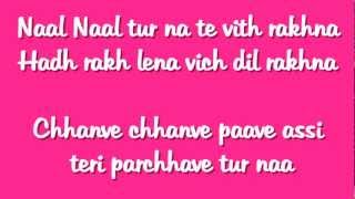 Heer  Lyrics Hd  - Jab Tak Hai Jaan - Ft. Harshdeep Kaur | Ar Rahman
