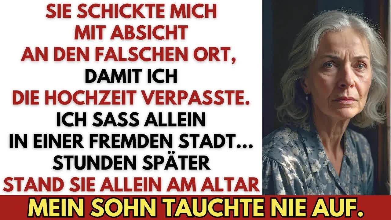 „War doch nur ein Versehen“, sagte sie – nachdem sie mir die falsche Hochzeitsadresse gab