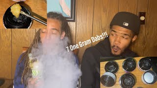 Giving 7 people their FIRST EVER GRAM DAB for 7\/10!!!