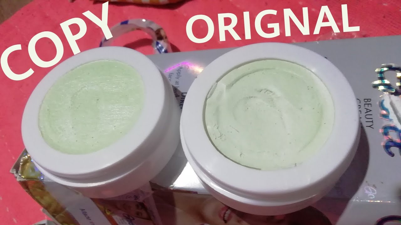 Orignal vs copy goree beauty cream Cosmetics78 goreeinfo YouTube