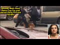 INSANE Meth Head RAMS Cop Car| Thankfully neither the K-9 nor Officer were Seriously Hurt!