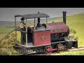 Beautiful British 7 mm Narrow Gauge Model Railroad Diorama (O Scale Railway Modelling)