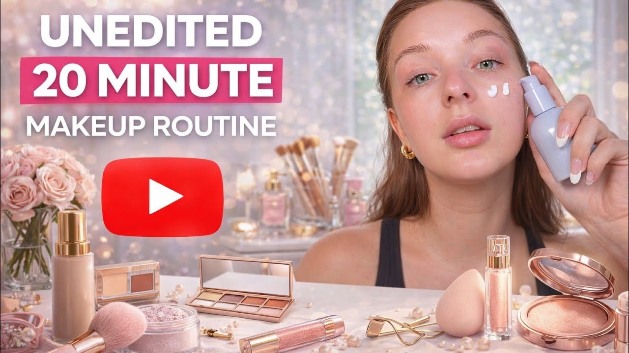 eeek! grwm except I don't edit the video at all! hope this is helpful!! #grwm#MakeupRoutine #everyda