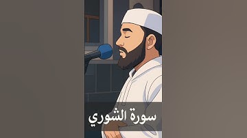 وهو الذي يقبل التوبة عن عباده، تلاوة من سورة الشورى للقارئ محمد شرعي