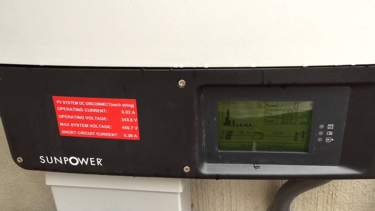 sunpower 6 2kw x21 345w system youtube sunpower invisimount spec sheet