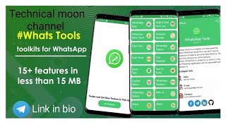 WhatsTool||Whatsapp status saver||Recover deleted messages|Amazing app| @technicalmoonchannel8962 screenshot 4