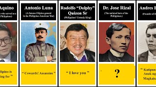 Last Words Before Death of Famous People in the Philippines