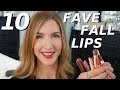 10 Best Fall Lipsticks and Glosses You NEED with LIP SWATCHES | 2019