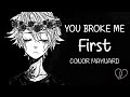 Nightcore → You Broke Me First ♪ {Tate McRae} (Conor Maynard) LYRICS ✔︎