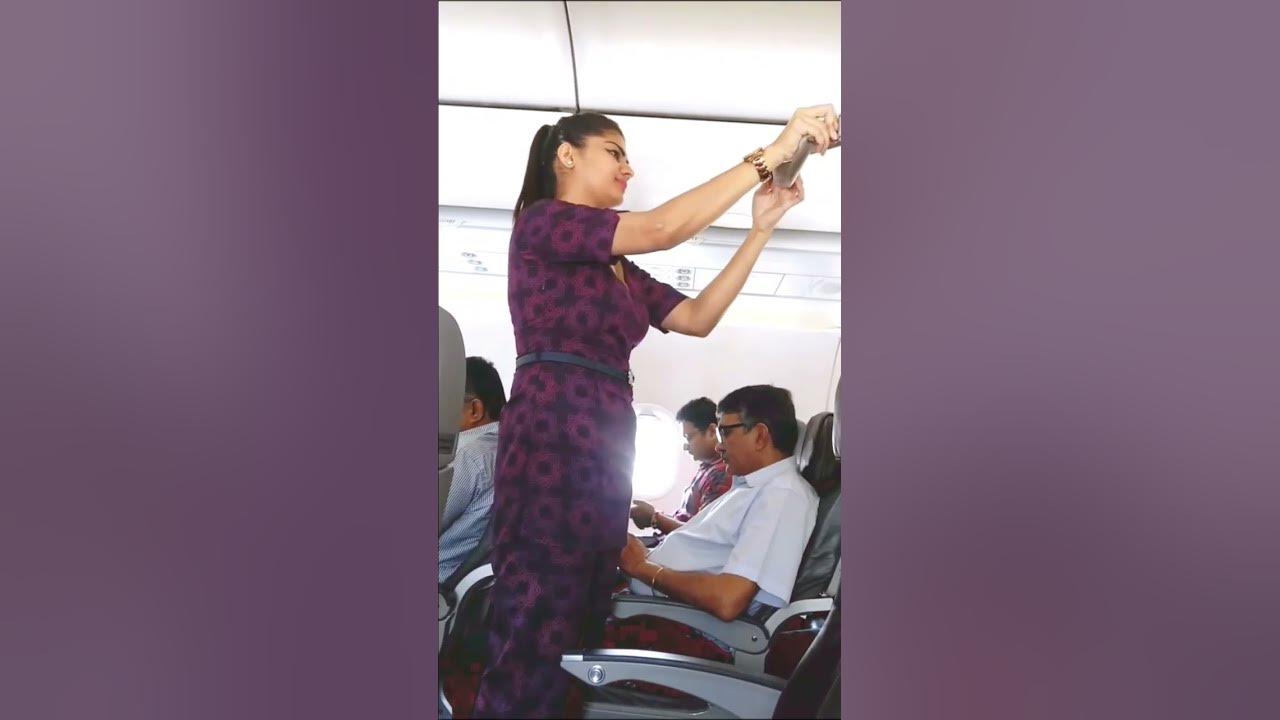 Vistara flight safety Instructions vistaraairlines airlines flight 