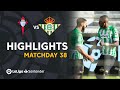 Resumen de RC Celta vs Real Betis (2-3)