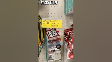 Big W Tech Deck Hunt at Target 🎯 #satisfying #techdeck #shortsfeed