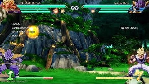 Ssj Goku BnB ki blast loop combo