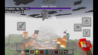 HEROBRINE VS WITHER STORM IN MINECRAFT🤯💥😱REMATCH#bkdgamerz #youtubevideo #minecraftvideo #herobrine