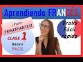 CLASE DE FRANCÉS 1 🔵⚪🔴para PRINCIPIANTES, fácil rápido gratis 🐱‍CURSO DE FRANCES COMPLETO GRATIS