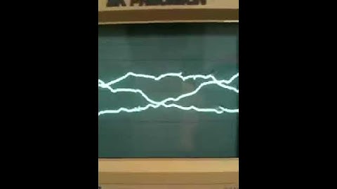 Funky Oscilloscope Trace