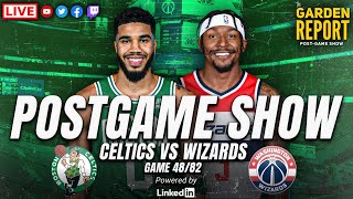 LIVE Garden Report: Celtics vs Wizards Postgame Show | Powered by LinkedIn