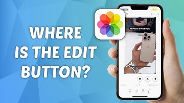 Where is the Edit Button in iPhone Photos? - iOS 18