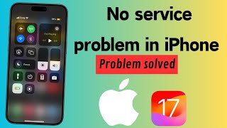 How to Fix No Service Problem in iPhone | Fix No Service Problem in iPhone | 2024
