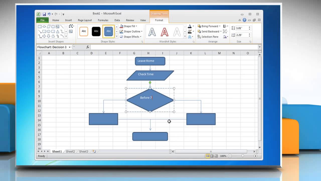 Microsoft Flow Chart Excel