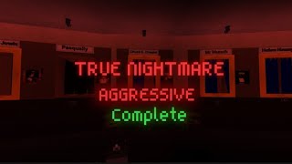 Download Lagu TRUE NIGHTMARE AGGRESSIVE V2.4 | Completed Quintet | Fnacec;r (Roblox) MP3