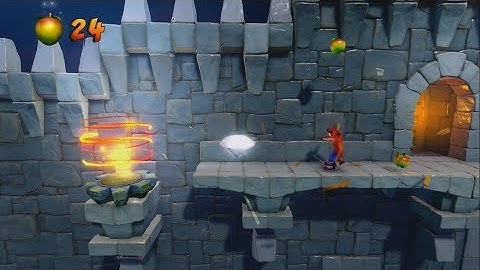 Crash Bandicoot - N. Sane Trilogy - Unused DLC Level: Stormy Ascent (Gem)