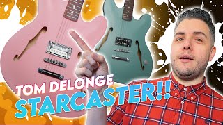 The STARCASTER! Brand new from Tom Delonge x Fender | Gear4music Guitars