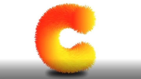 How to create a Realistic 3D Fur Effect In Adobe Illustrator - Step by step -Freelancer Asha  #logo
