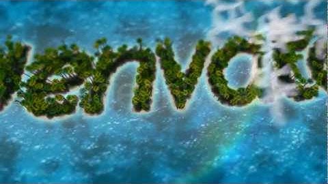 Ocean Island Video Logo (After Effects Project)