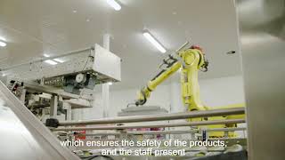 Automated packaging and palletizing in food industry | JBB Bałdyga